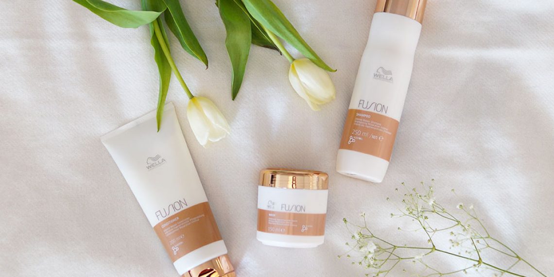 Wie regenerierst du blitzschnell die Haare? Probiere neue Kosmetikserie Wella Professionals Fusion aus!